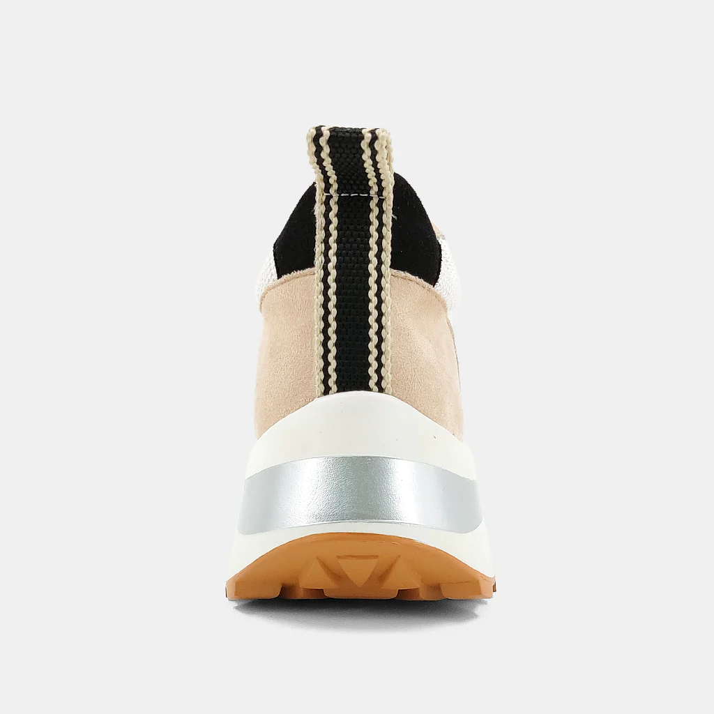 Serafina Sand Suede Sneaker