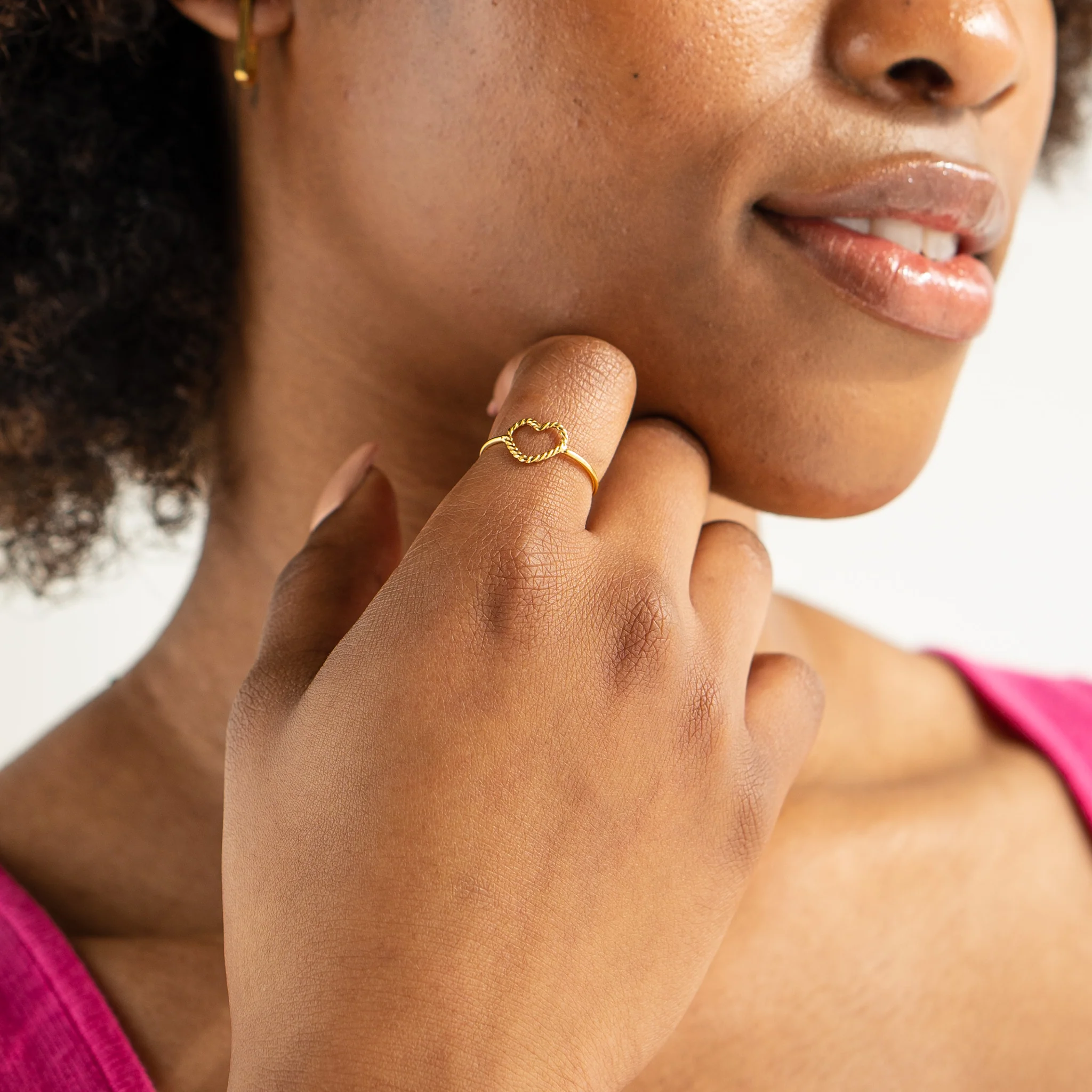 The Mini Heart Ring