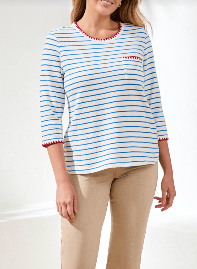 3/4 Sleeve - 3/4 Sleeves - Casual Tops - Ruby Jane & Valleygirl Boutique.