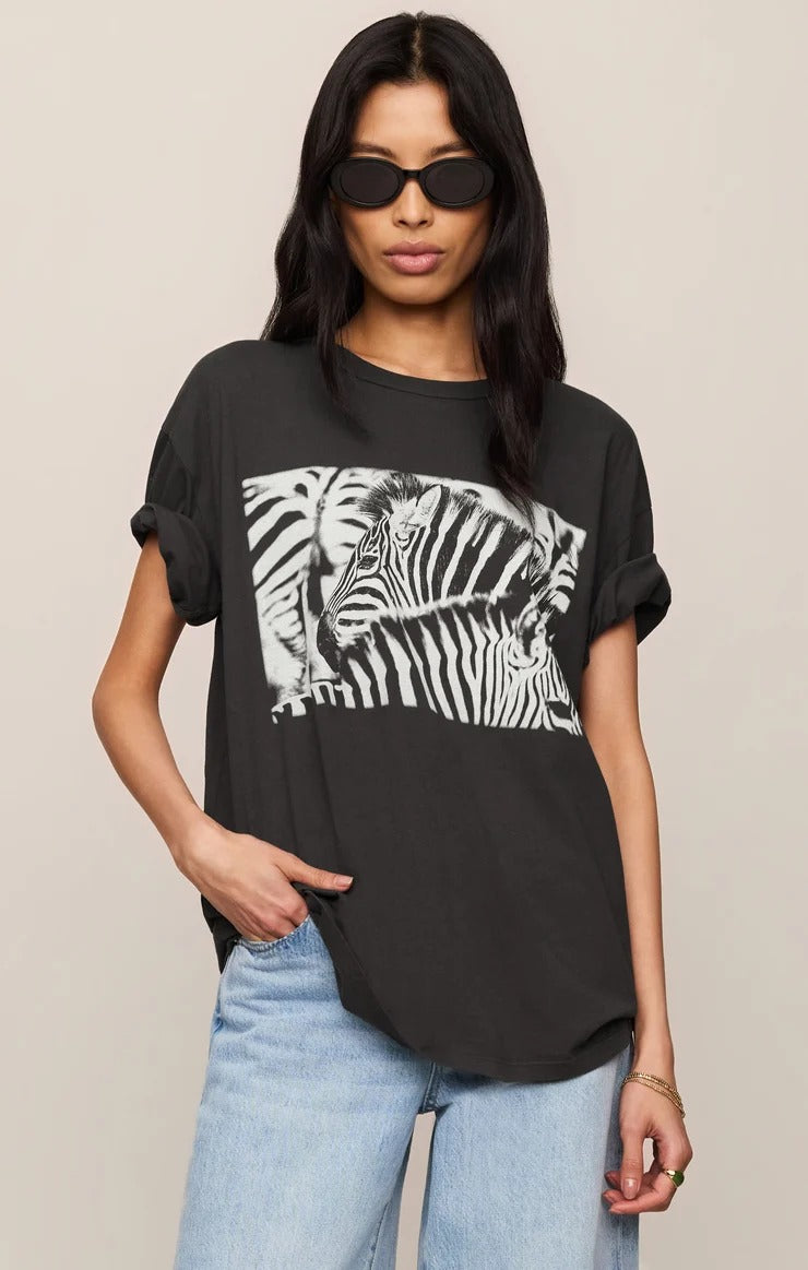 Zebra City Tee