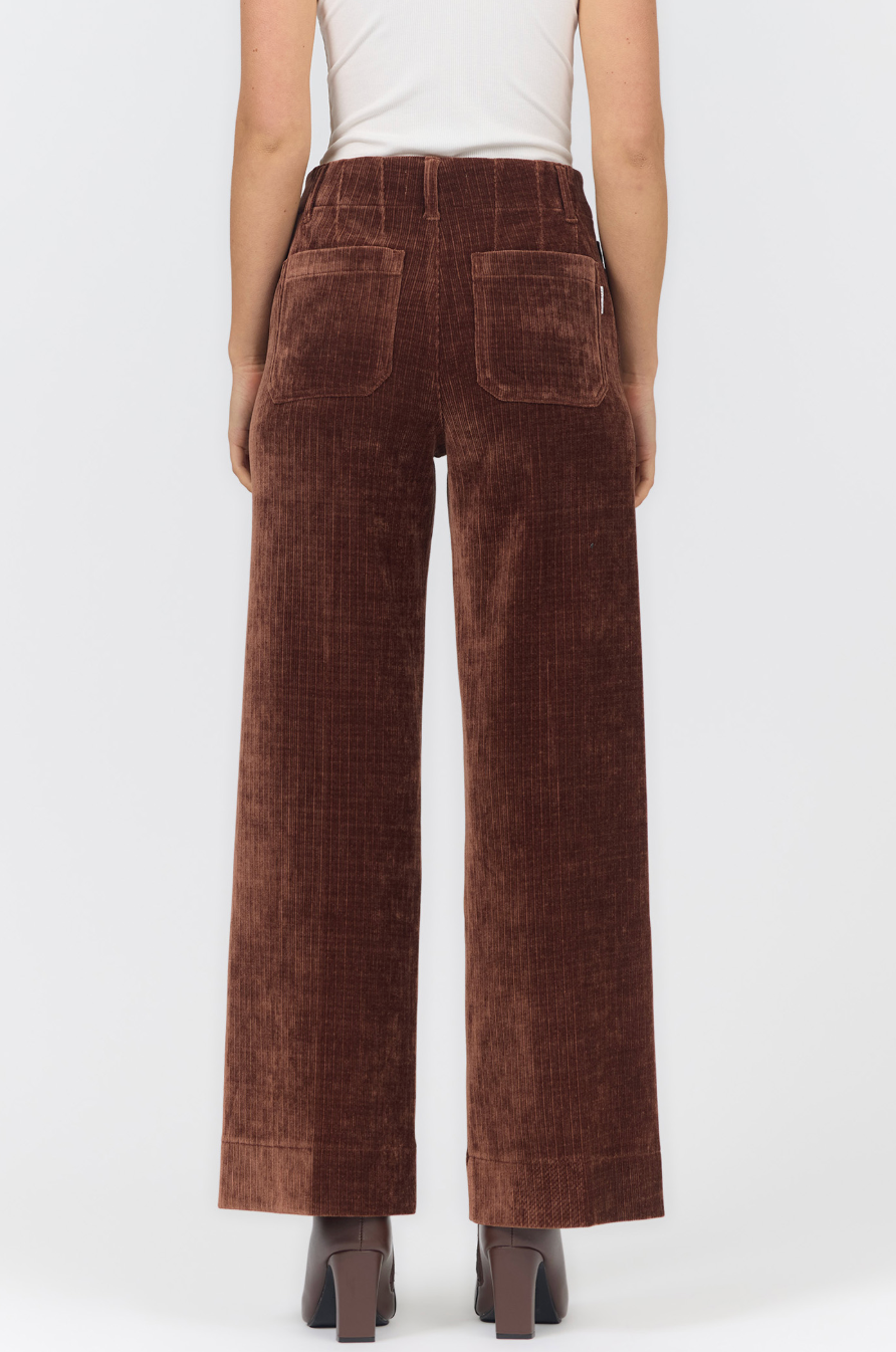 Audrey Wide Leg Corduroy Jeans