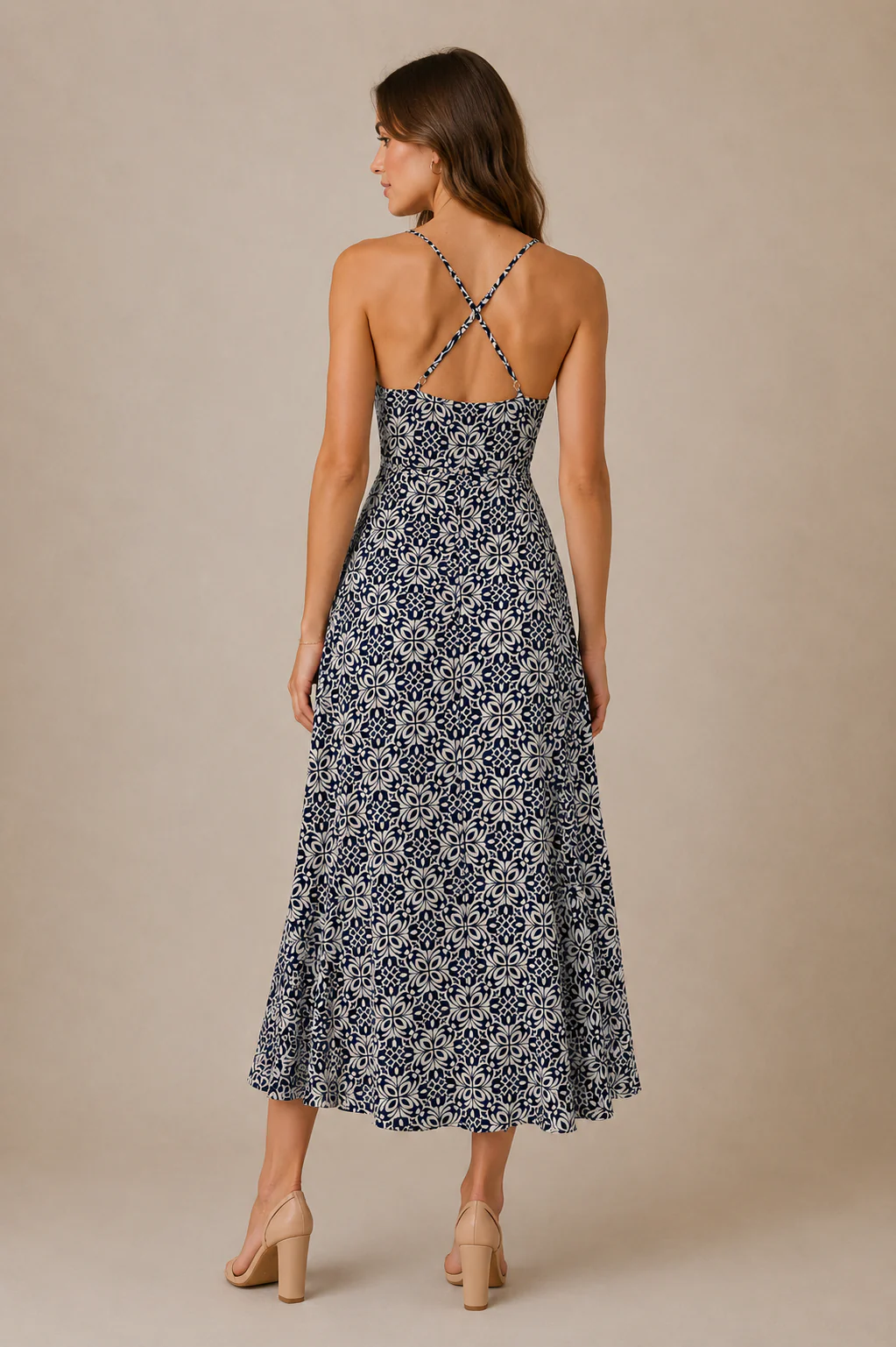 Wrap around Maxi Dress
