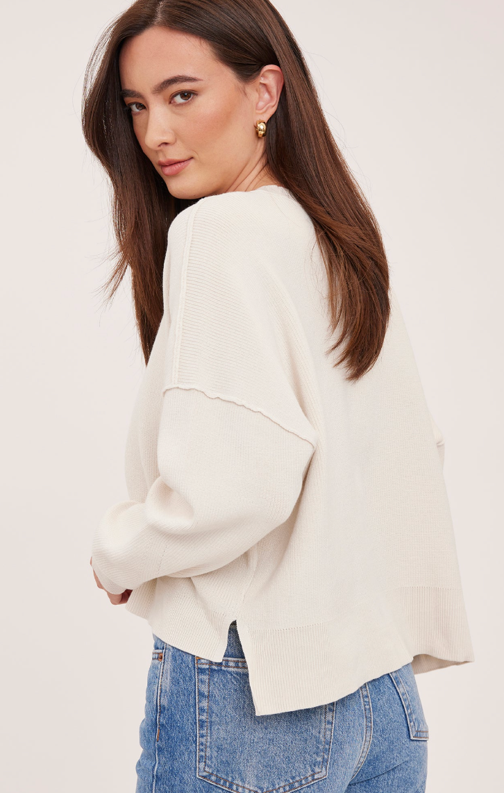 "Echo" Sweater - Cream