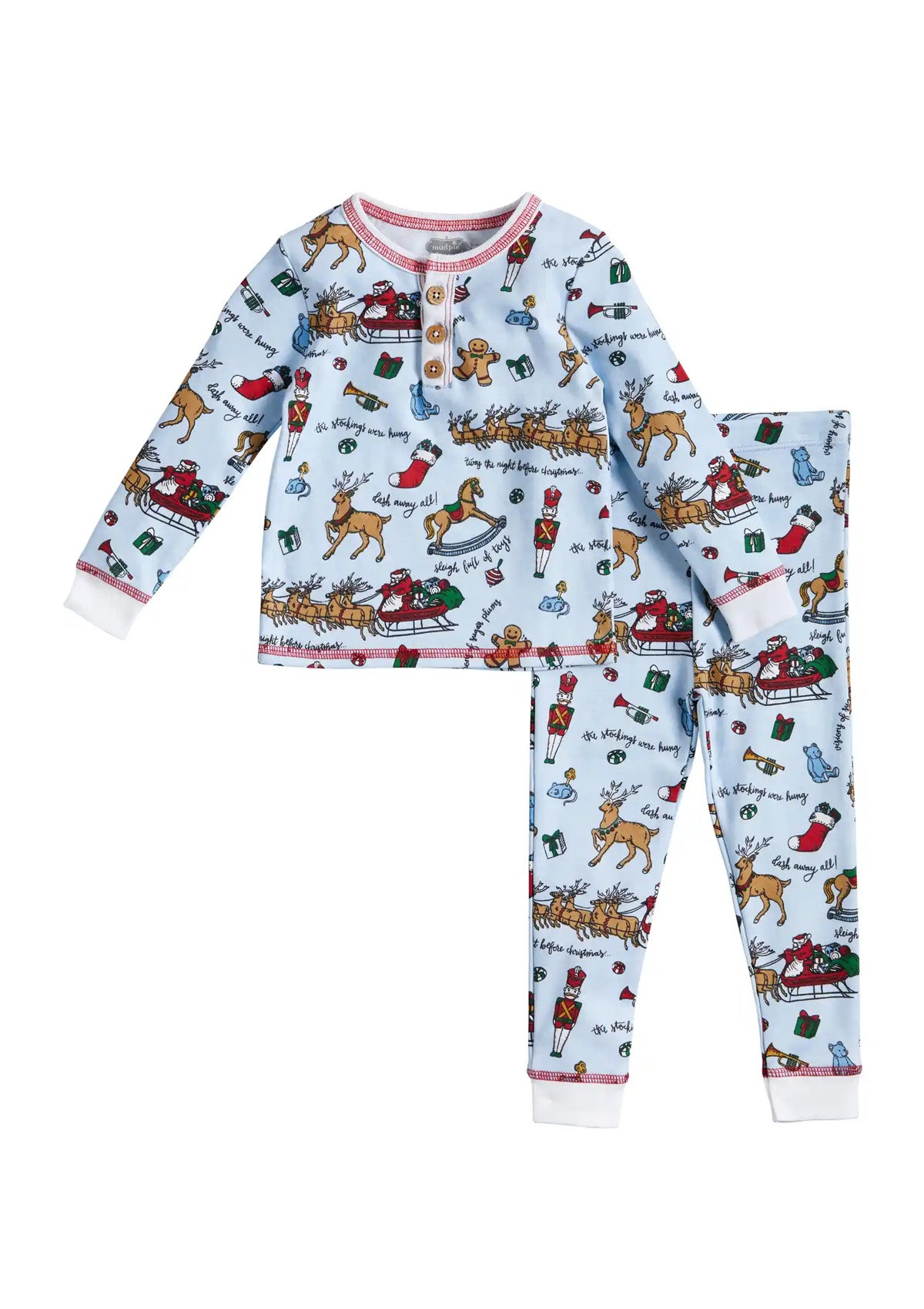 Night Before Xmas Boy Pajamas