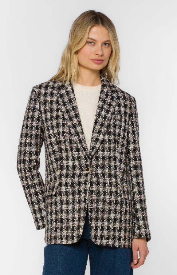 "Majesty" Structured Tweed