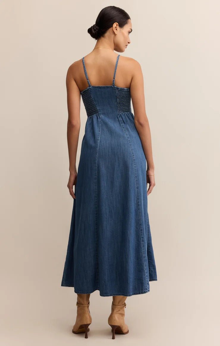 Denim - Dress - Dresses - Ruby Jane & Valleygirl Boutique.