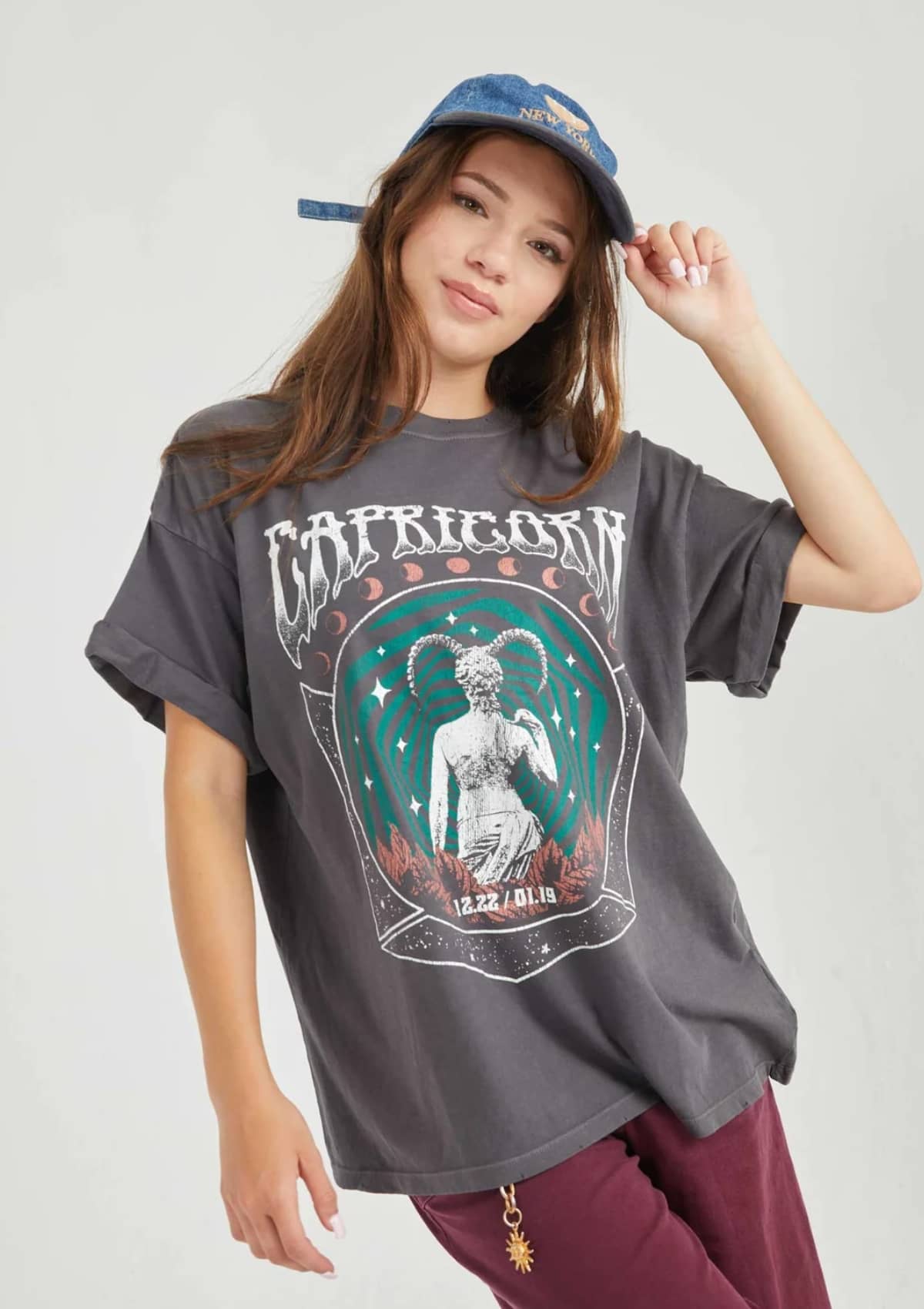 Astrological Tee "Capricorn" -Kid Dangerous / Girl Dangerous- Ruby Jane-