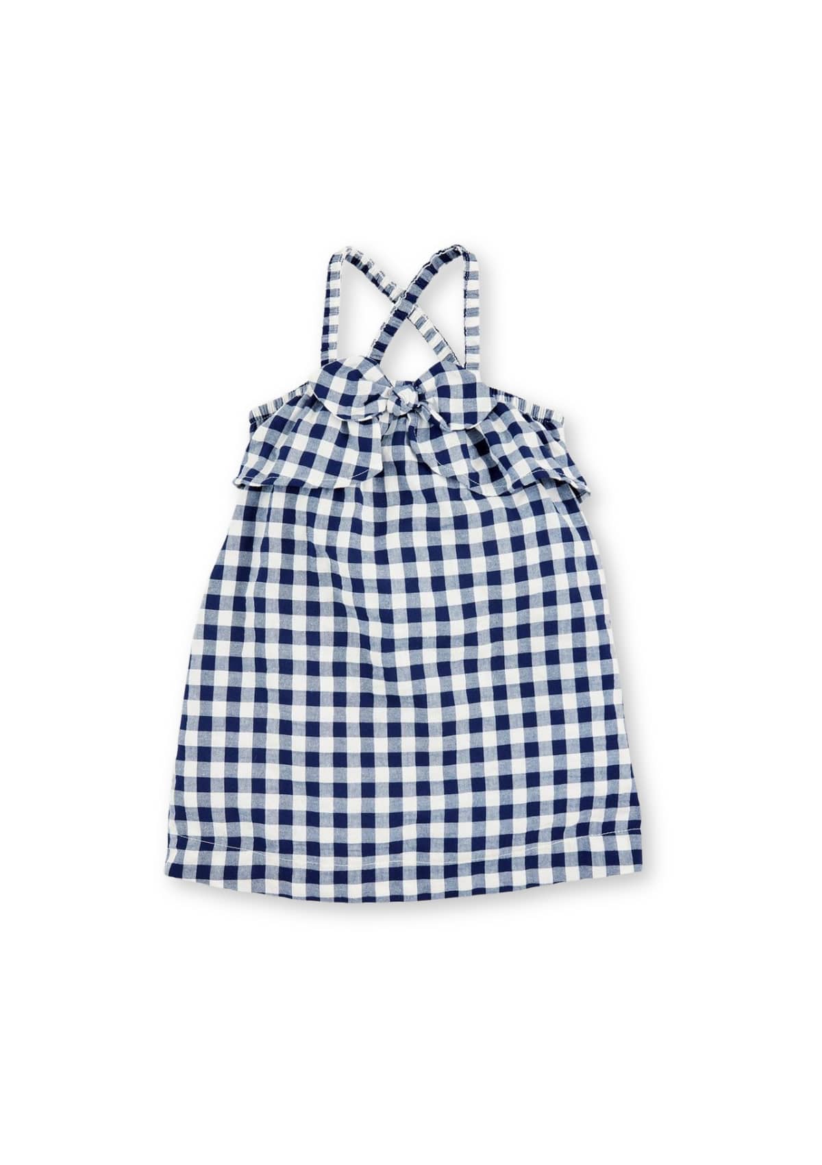 Baby and Toddler Gingham Bow Dress -Mud Pie / One Coas- Ruby Jane-