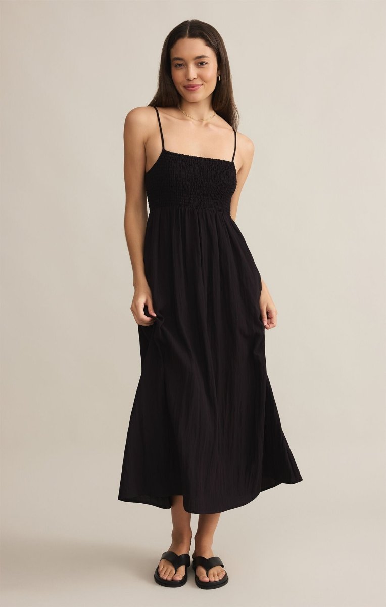 jane midi dress Beachside Midi Dress, Black M