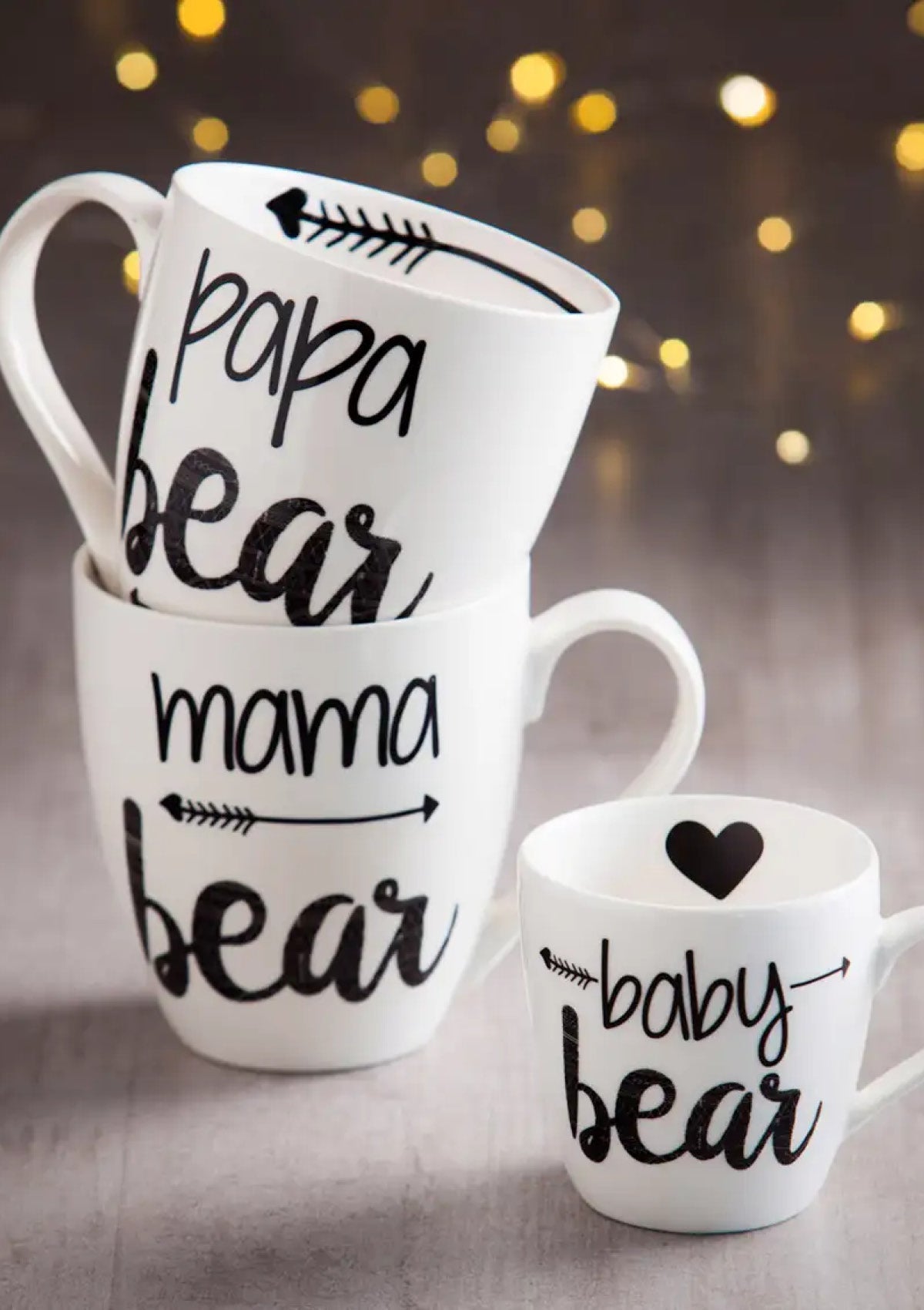 Bear Family Ceramic Cup O' Java Gift Set -Evergreen Enterprises- Ruby Jane-