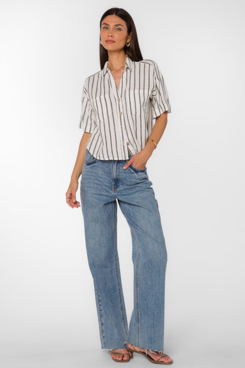 Button Up - Fashion - Fashion Tops - Ruby Jane & Valleygirl Boutique.