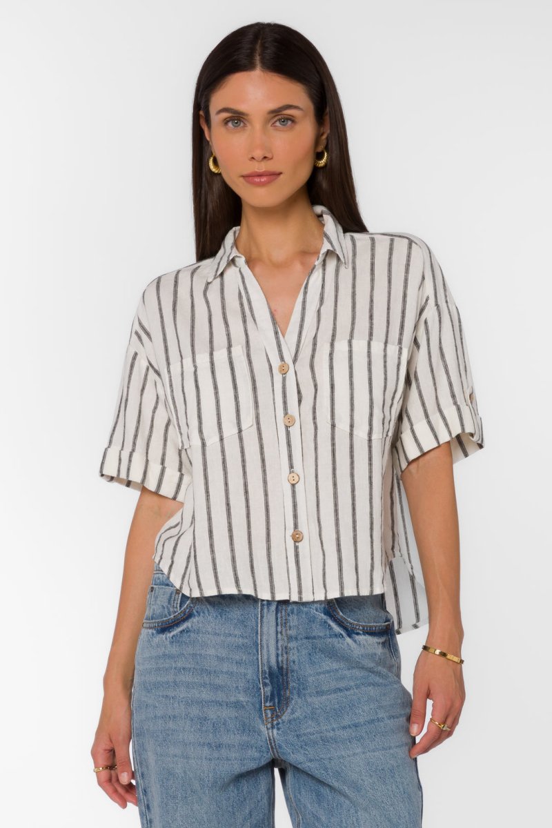 Button Up - Fashion - Fashion Tops - Ruby Jane & Valleygirl Boutique.
