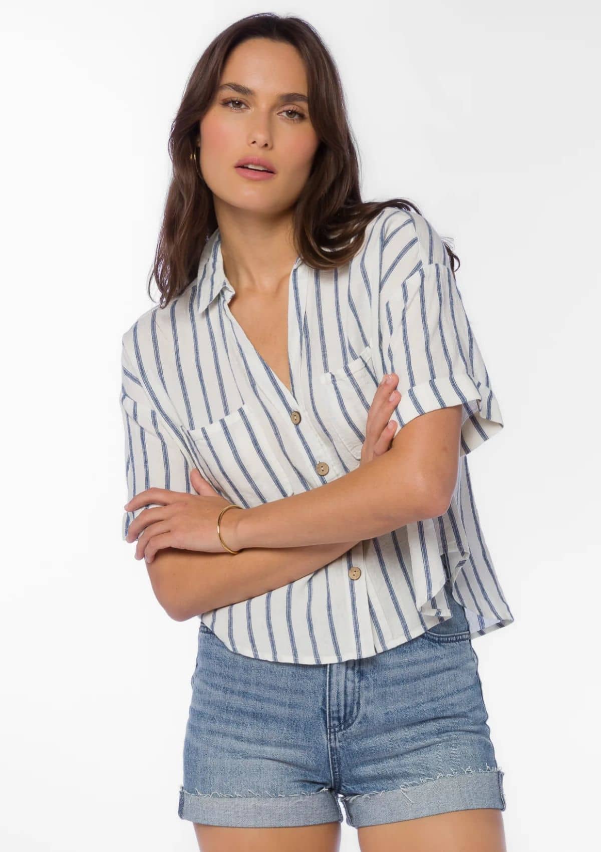 Buttondown Shirts-Casual Tops-clothing-Ruby Jane.