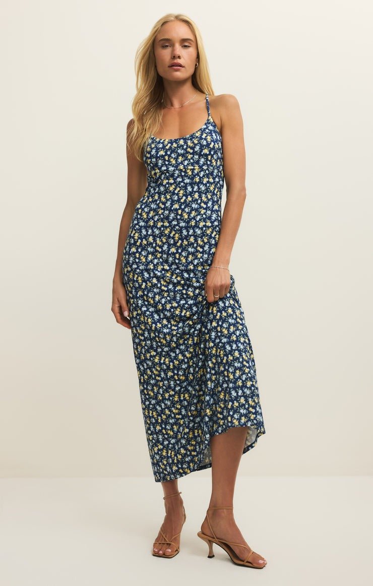 Chiara Idra Ditsy Midi Dress - RubyJane & Valleygirl