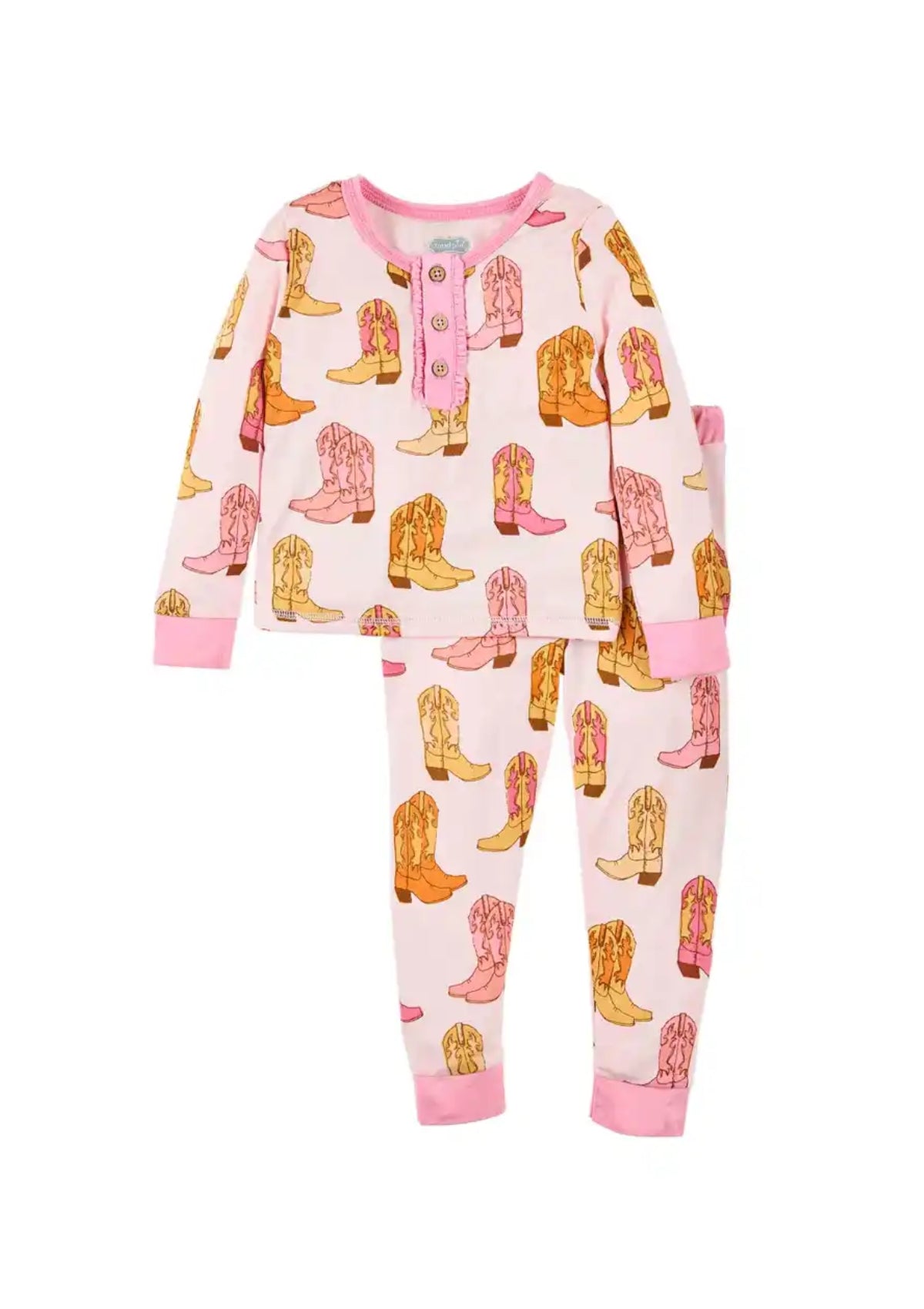 Cowboy Boot PJs -Mud Pie / One Coas- Ruby Jane-