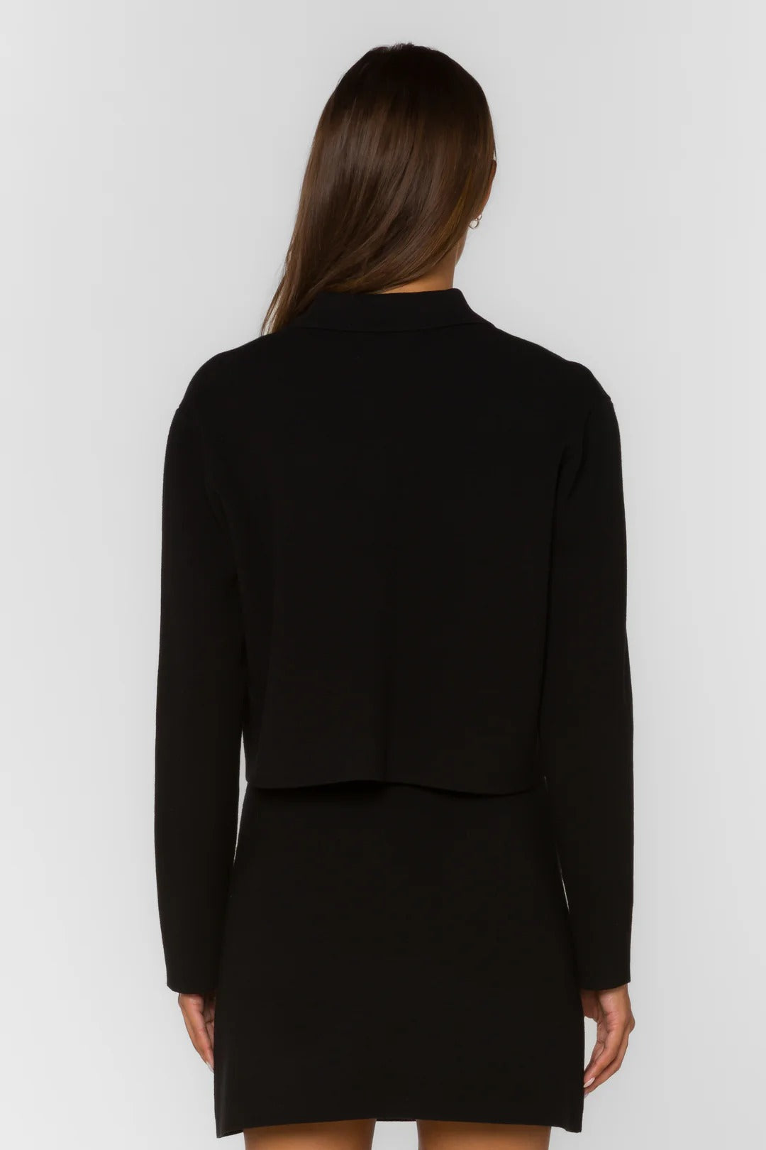 Edwina Long Sleeve Crop Cardigan