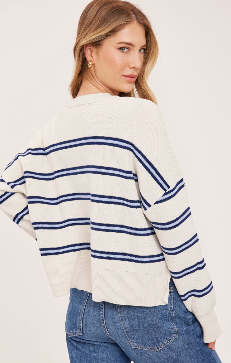 "Echo Stripe" Sweater