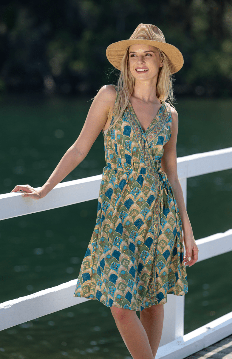 cienna mini dress Dalah Sleeveless Short Dress