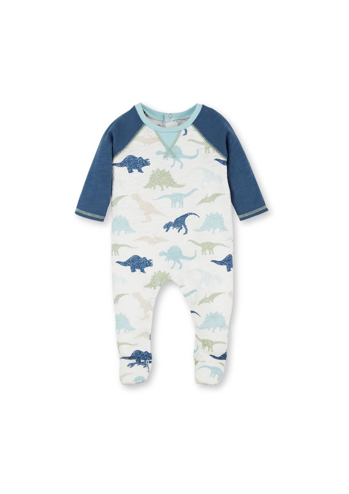 Dino Printed Baby Sleeper -Mud Pie / One Coas- Ruby Jane-