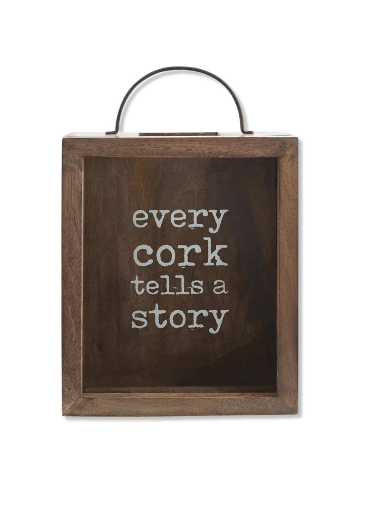 "Every Cork Tells A Story" Display Box -Mud Pie / One Coas- Ruby Jane-