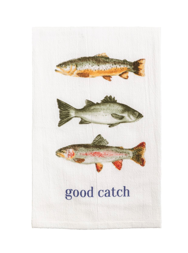 Catch Retreat Printed Towel