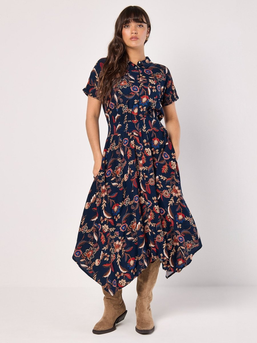 knee length dresses for ladies Mul-Mul Magic Midi Dress – HappySamTrendz👑 main image 0