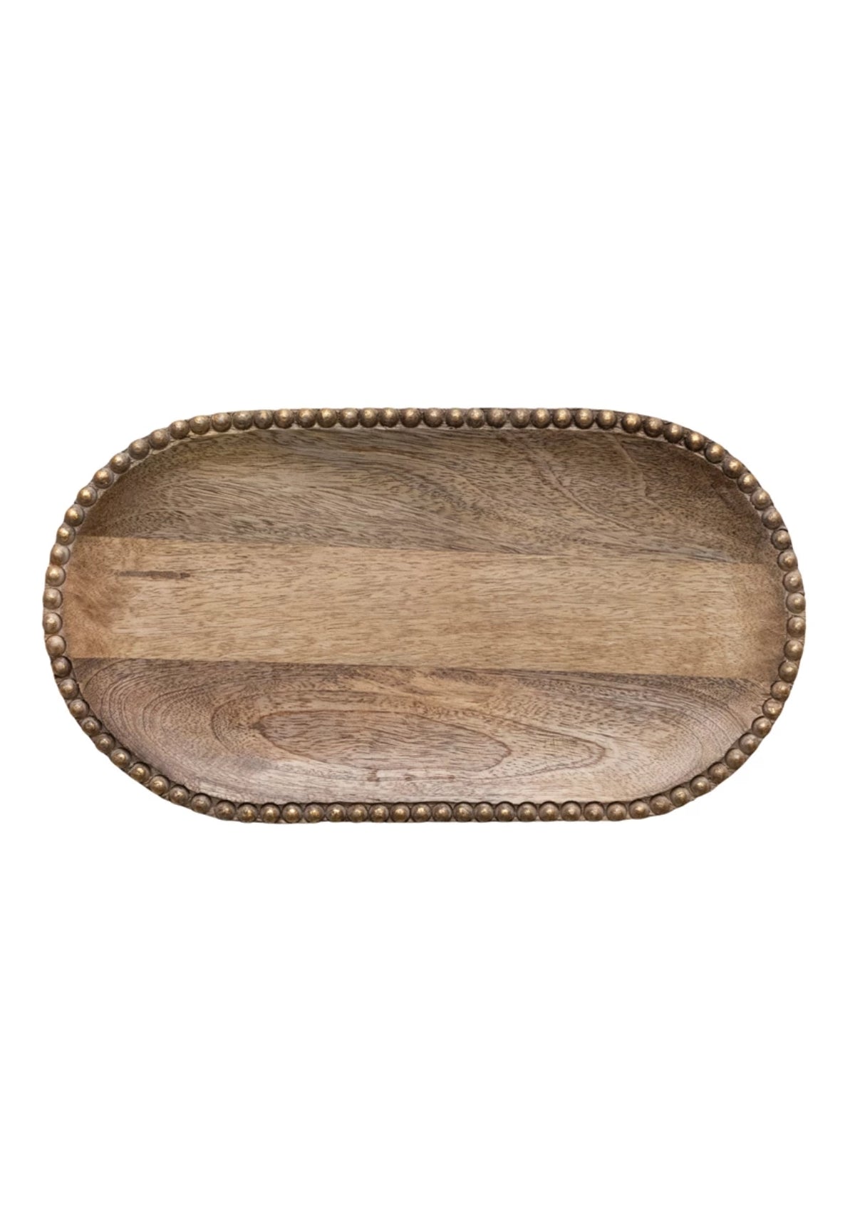 Hand-Carved Mango Wood Tray -Creative Co-op- Ruby Jane-