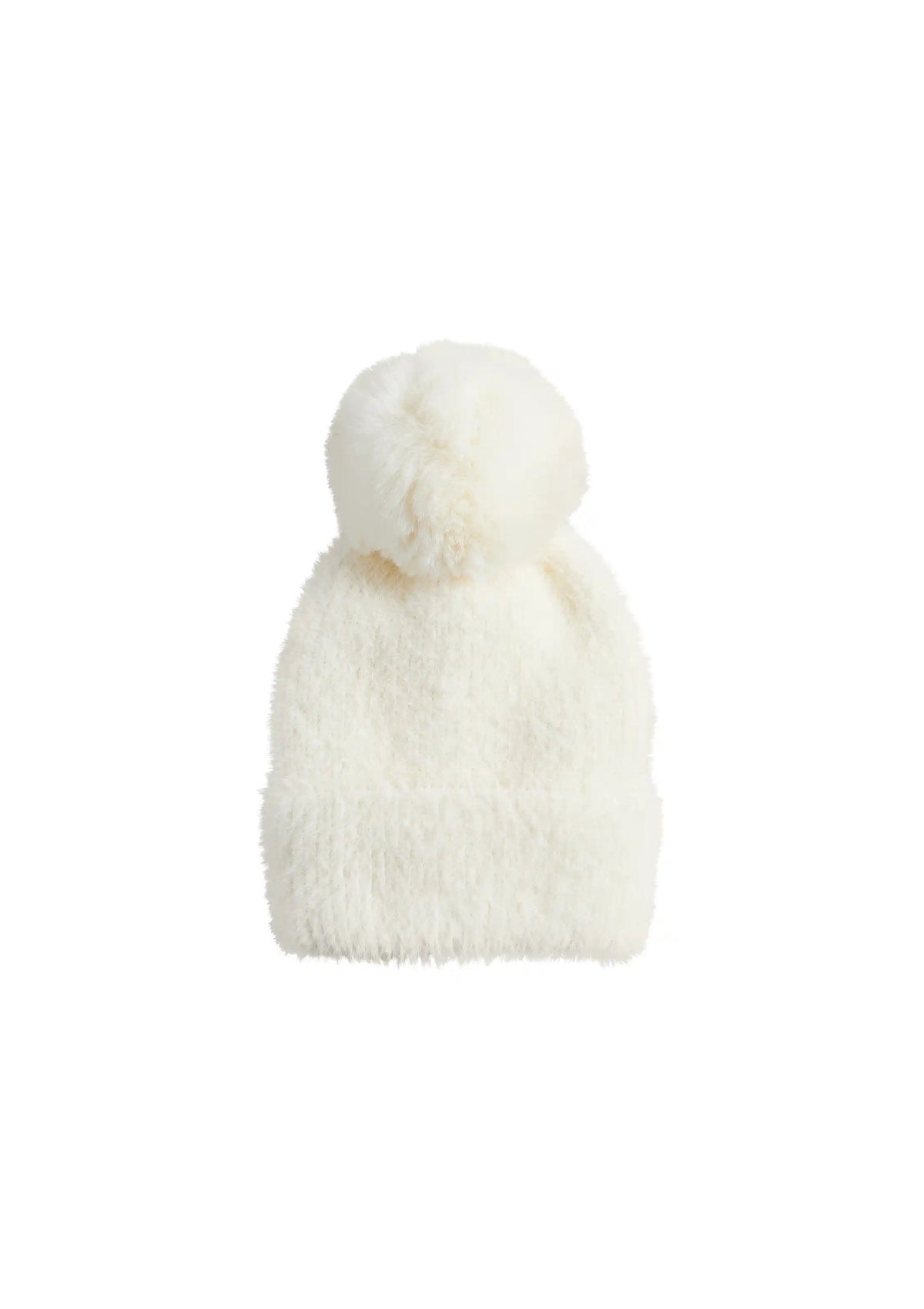 Ivory Pom Beanie for Toddlers -Mud Pie- Ruby Jane-