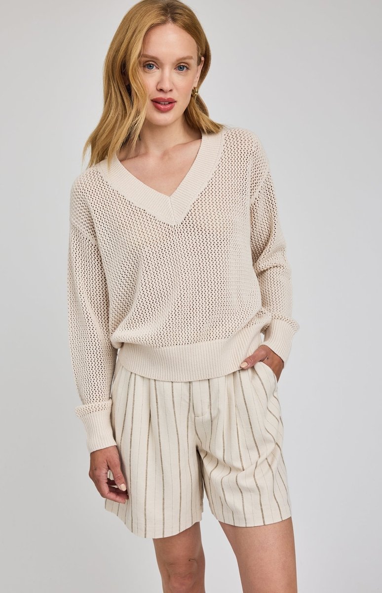 Jensen Pullover - Linen - RubyJane & Valleygirl