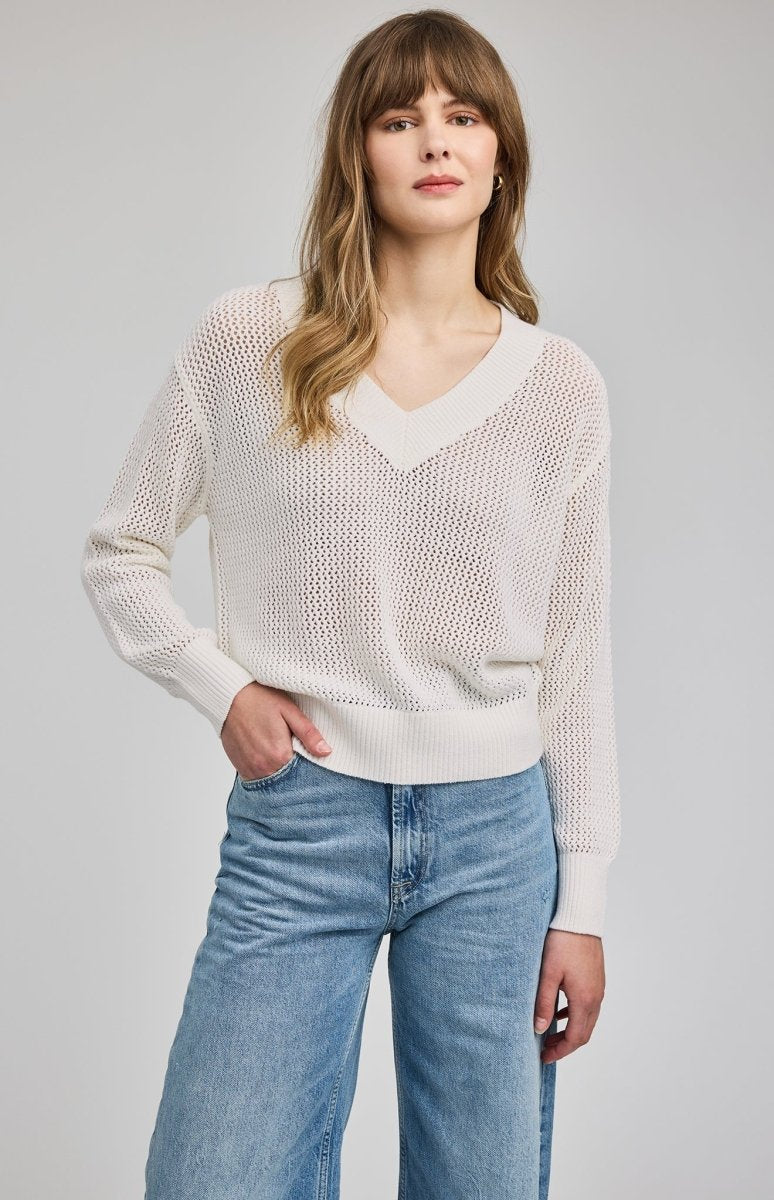 Jensen Pullover - White - RubyJane & Valleygirl