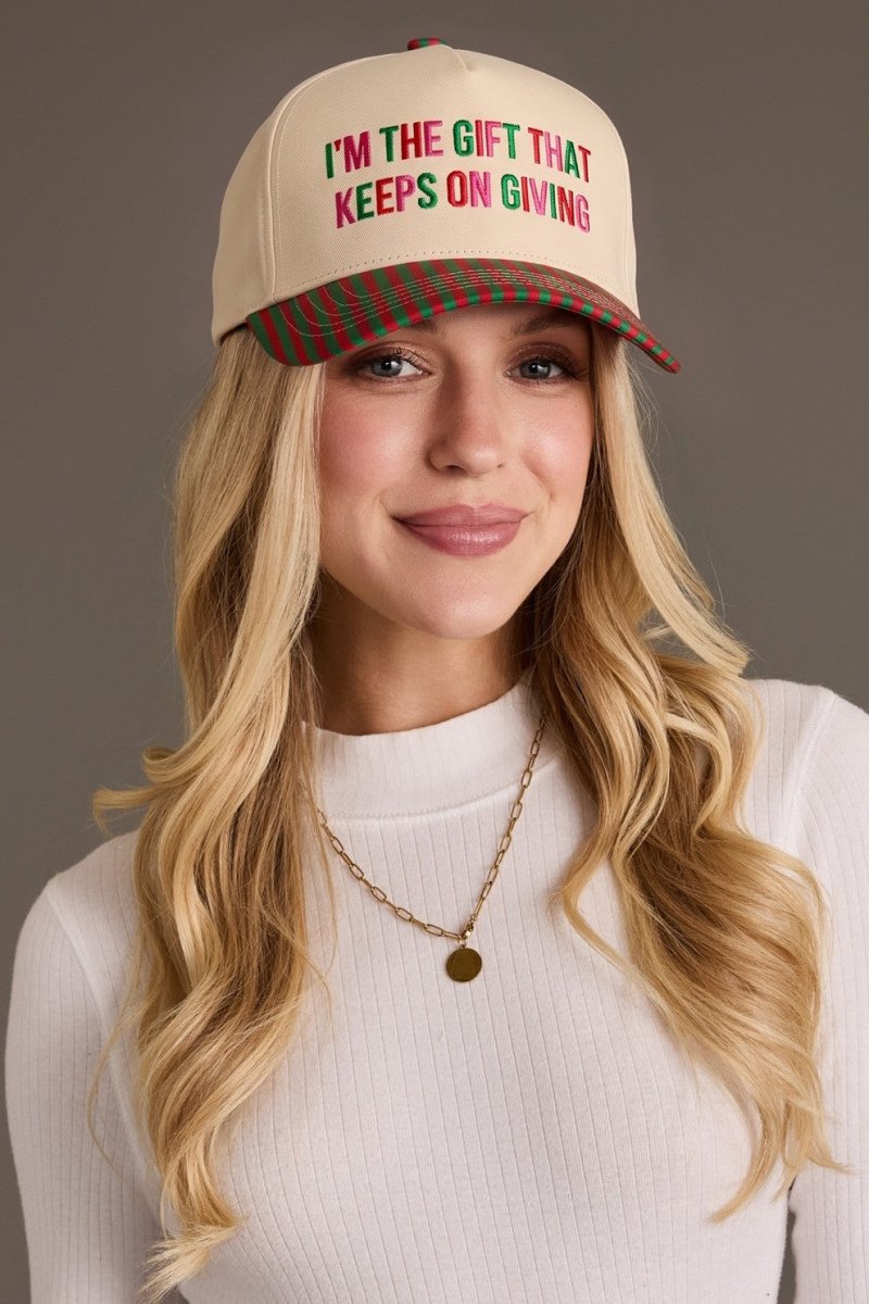 baseball hat-Christmas-holiday-Ruby Jane & Valleygirl Boutique.
