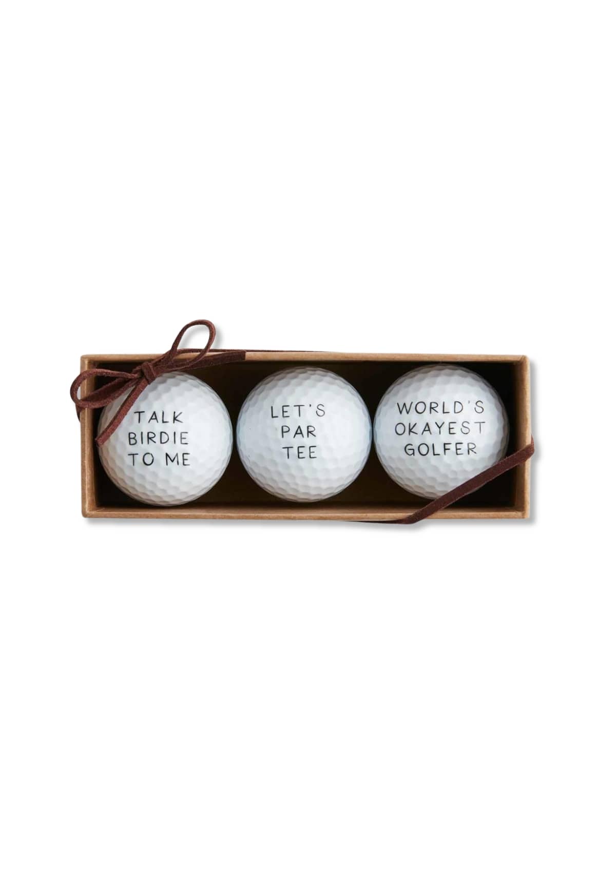 Let's Par Tee Golf Ball Set -Mud Pie / One Coas- Ruby Jane-