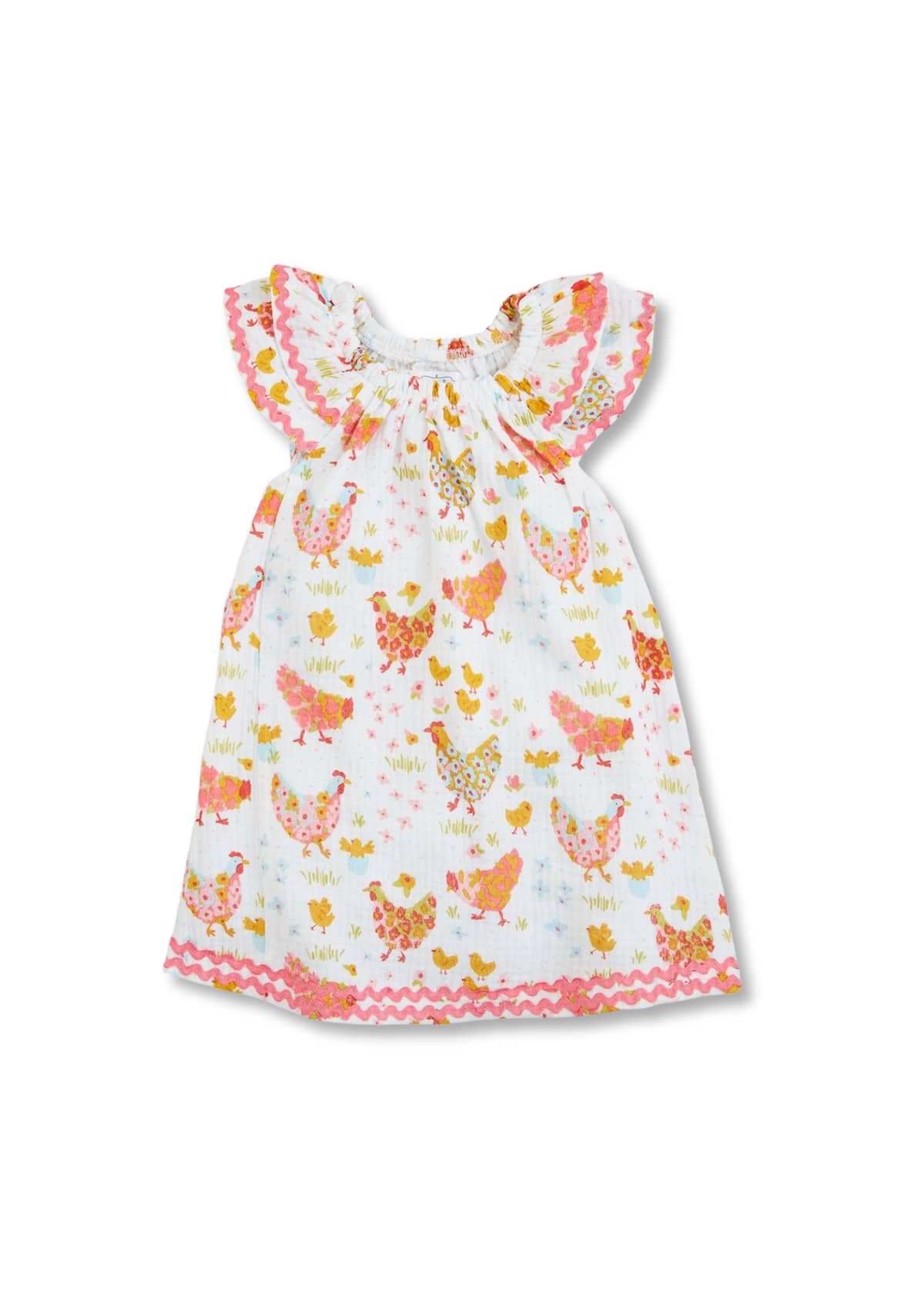 Little Girl's Chicken Dress -Mud Pie / One Coas- Ruby Jane-
