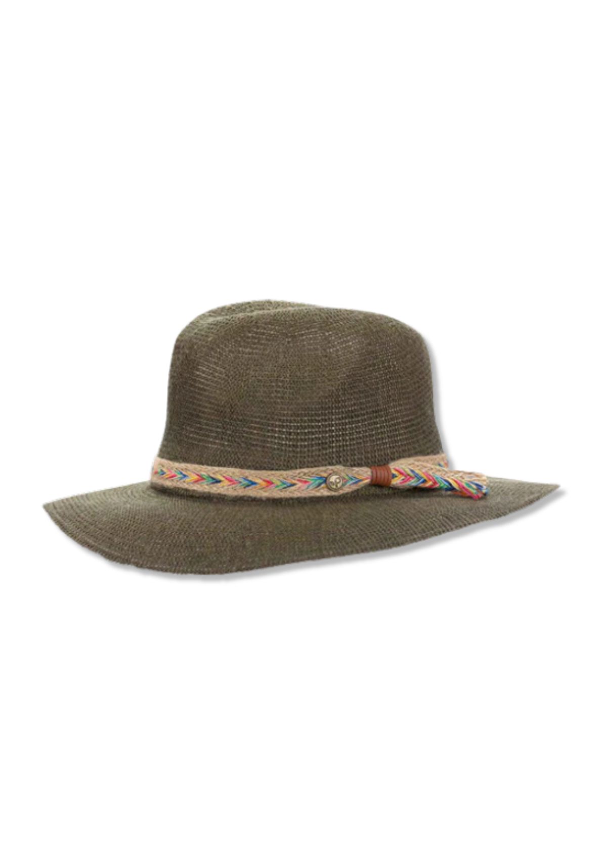 Luka Lightweight Hat with Wide Brim - Olive -Pistil /Fox River/ FTP Designs / Isotoner / Totes- Ruby Jane-