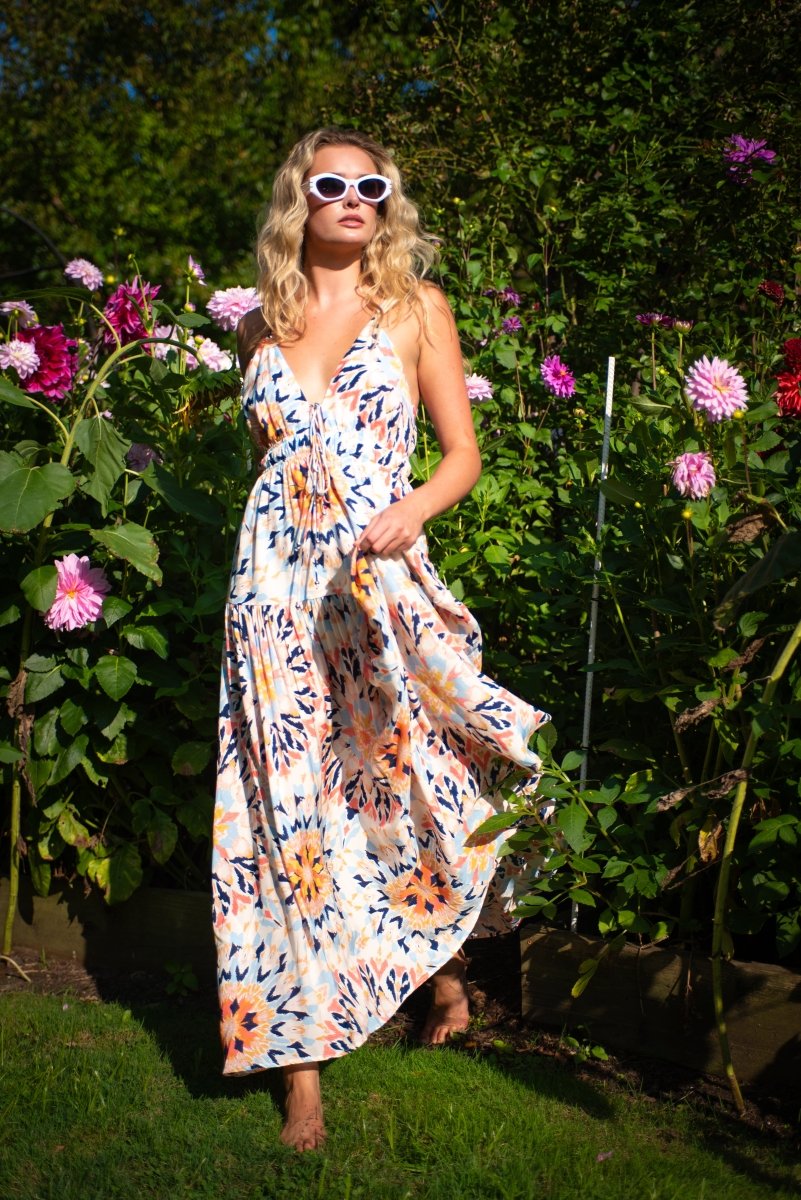 Maxi Dress with Spaghetti Straps