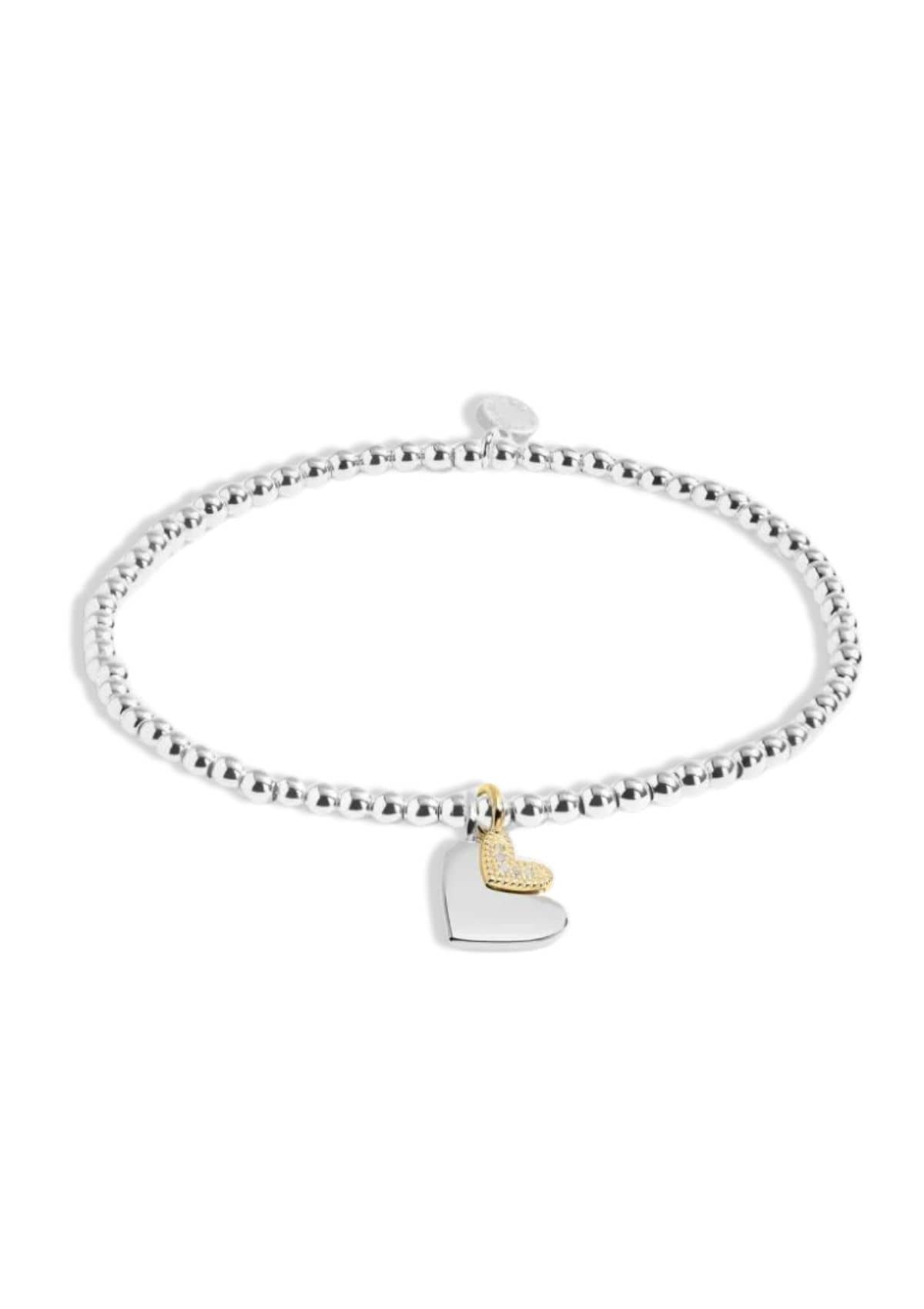 "Mother And Daughter" Silver Stretch Bracelet -A Littles & CO- Ruby Jane-