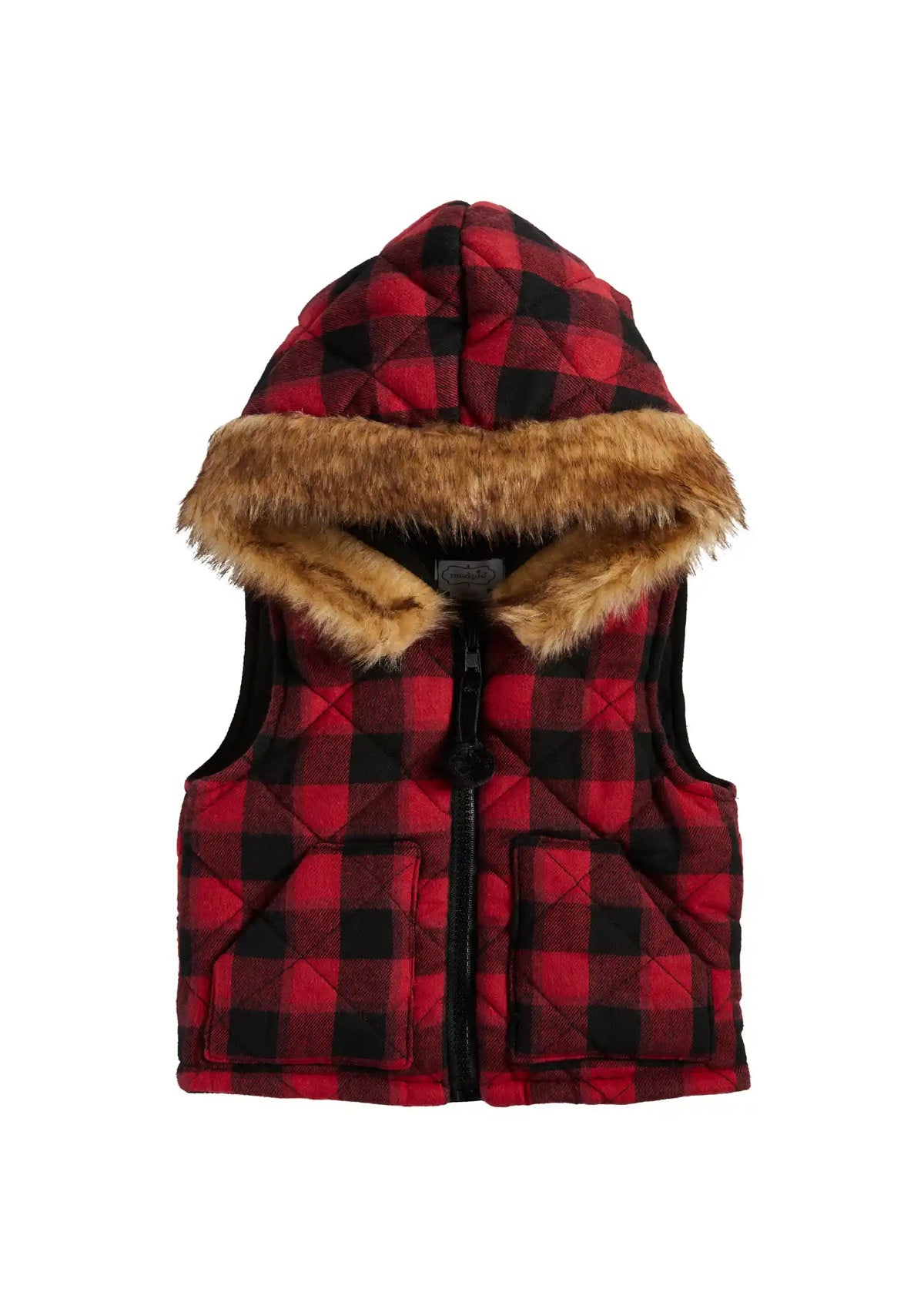 Baby boy buffalo plaid on sale vest