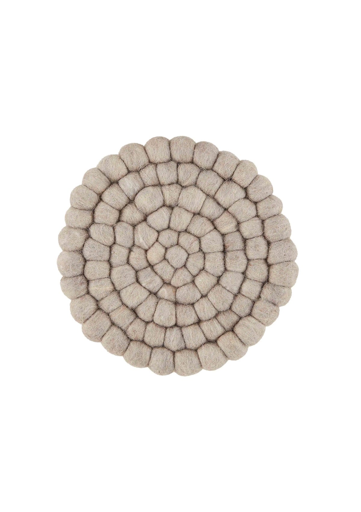 Taupe Felted Trivet