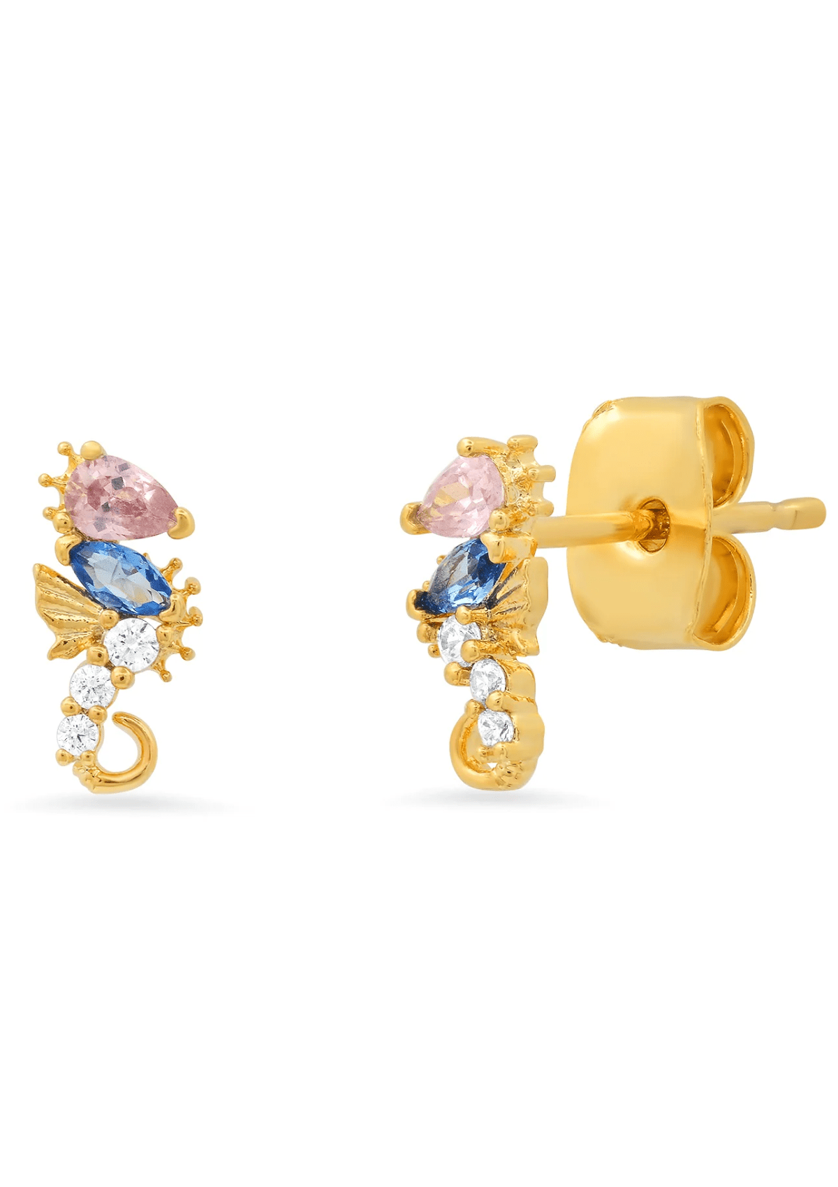 Earrings-Fashion-Jewelry-Pink-Blue-White-Stones-Ruby Jane.