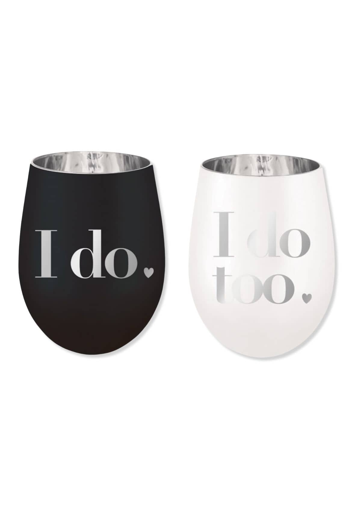 Drinkware-For the Home-Newlyweds-Kitchen-black-white-glasses-Ruby Jane.