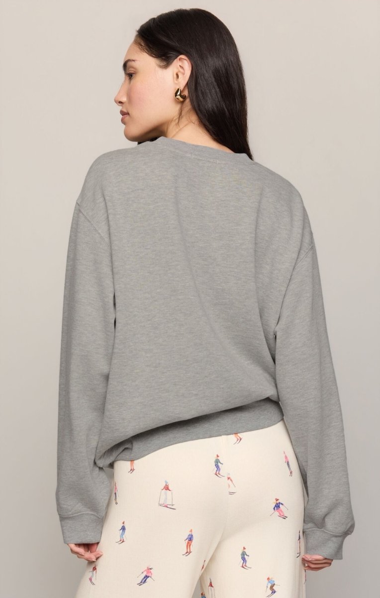 Apres-grey-long sleeve-Ruby Jane & Valleygirl Boutique.