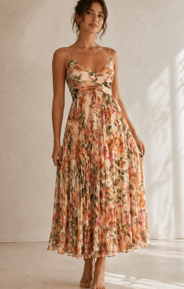 sleeveless maxi dresses for women Tawni Linen Dress with Fringed Hem Sleeveless Maxi Dress