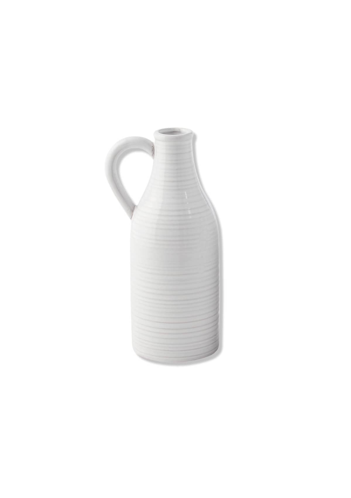 Small Milk Jug Vase -Mud Pie / One Coas- Ruby Jane-