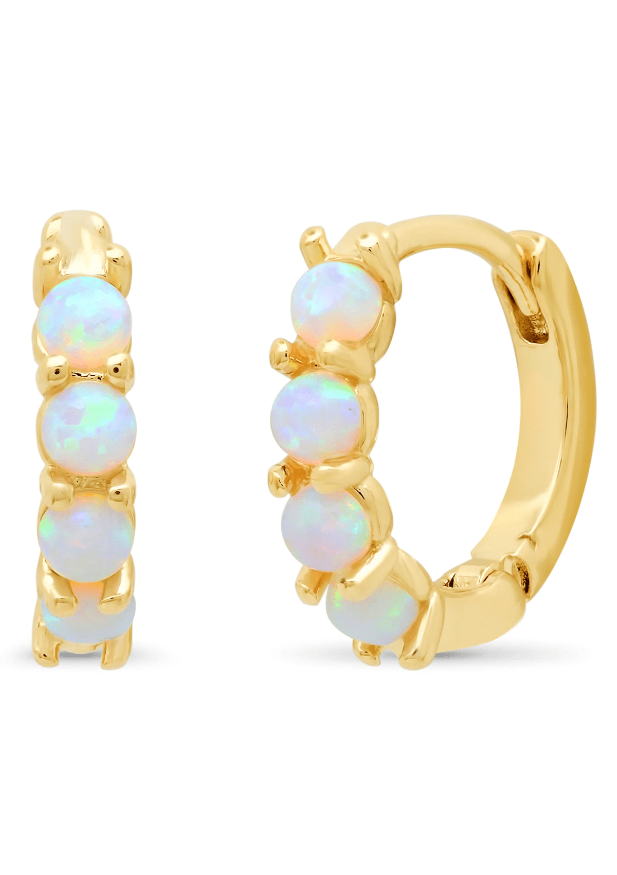 Snap closure hoop earrings clearance