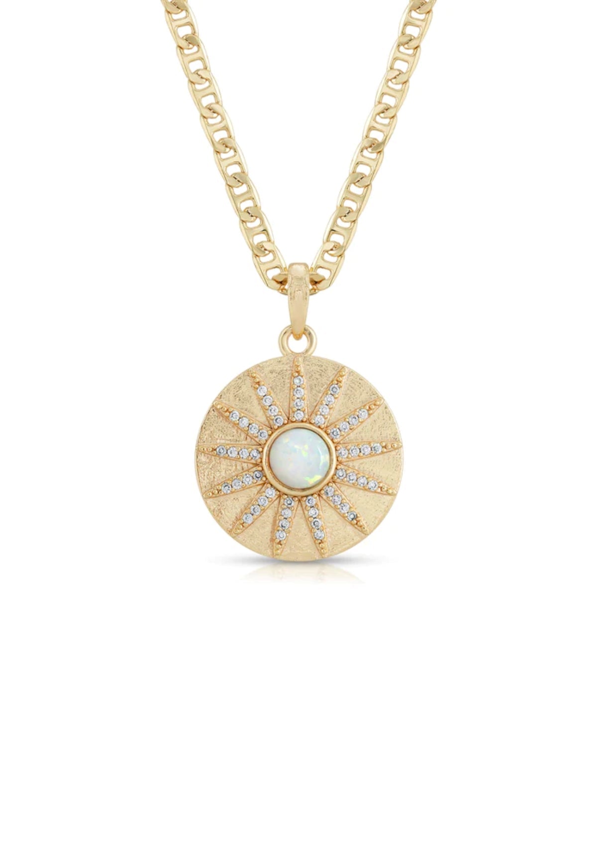 Stargazer Necklace in Opal -Blair and Gray-DBA Joy Dravecky Jewelry- Ruby Jane-