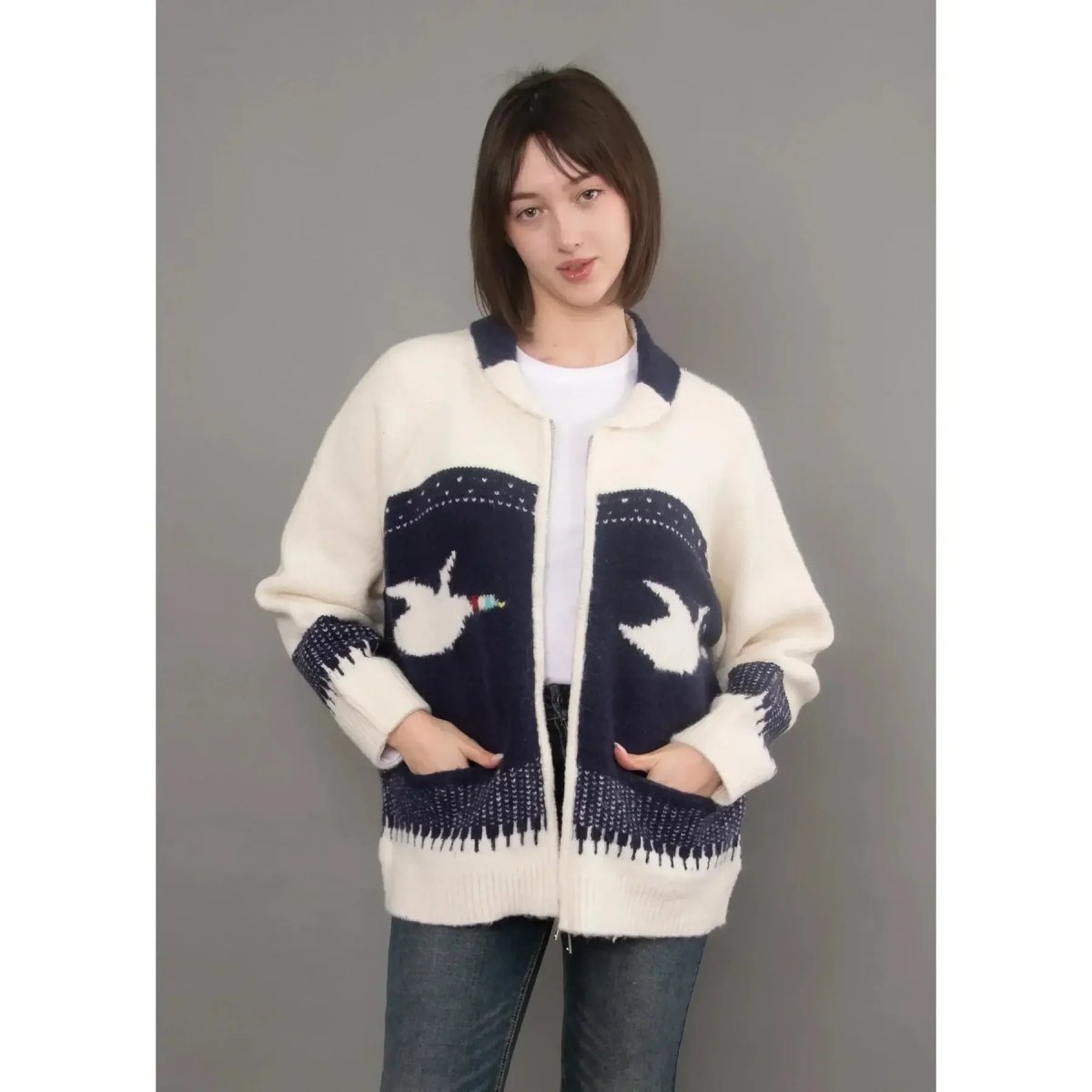 bird-cardi-Duck-Ruby Jane & Valleygirl Boutique.