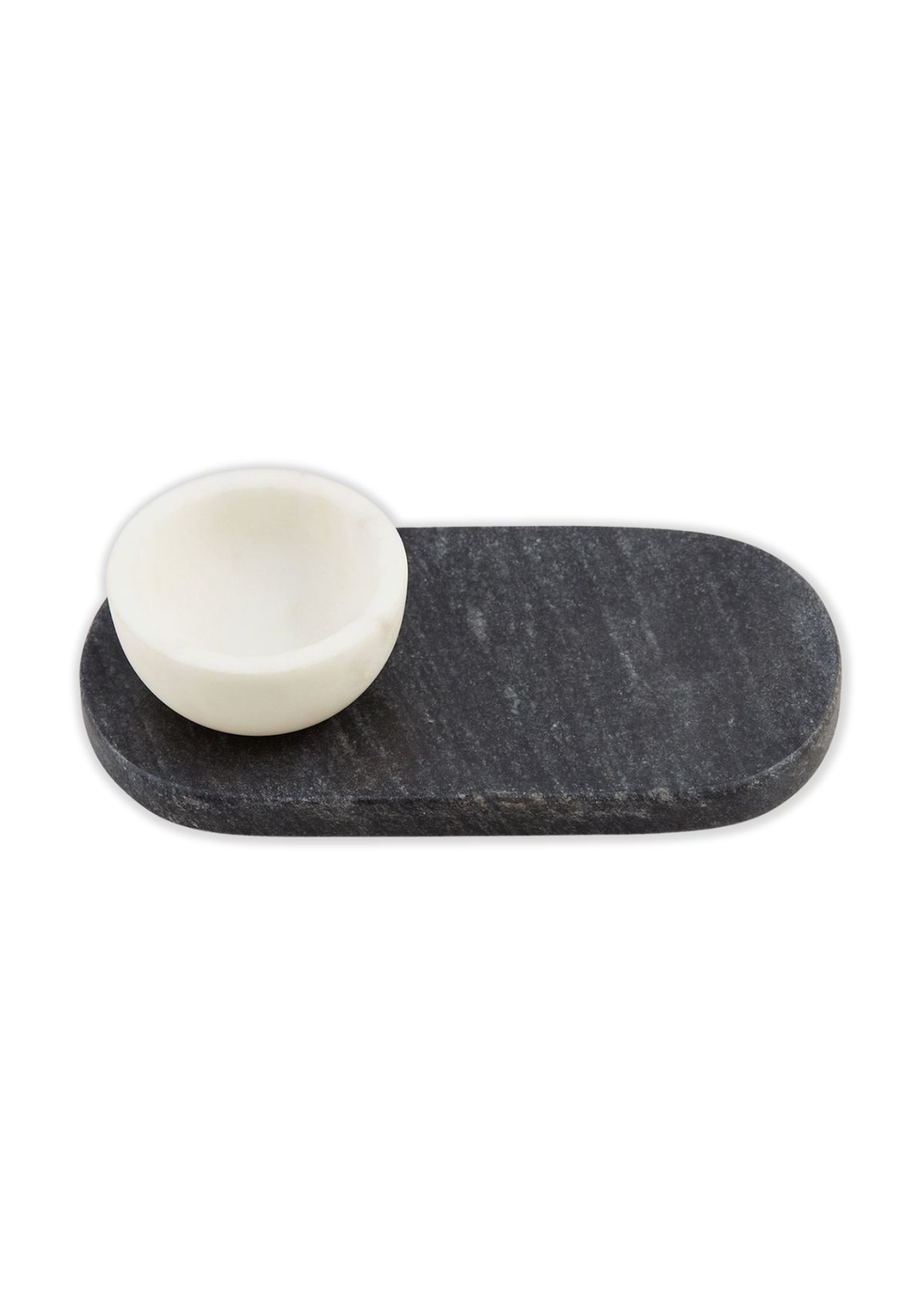 White Marble Dip Tray -Mud Pie / One Coas- Ruby Jane-