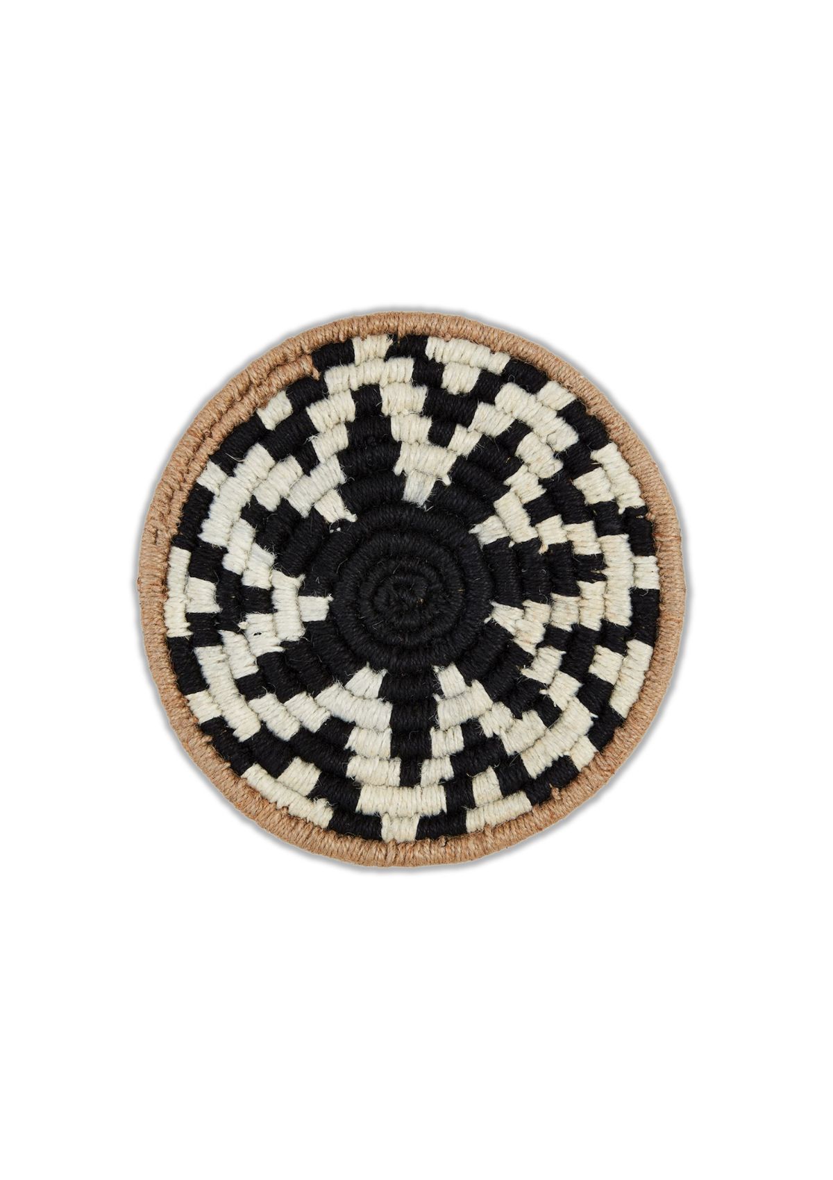 White Woven Star Trivet -Mud Pie / One Coas- Ruby Jane-