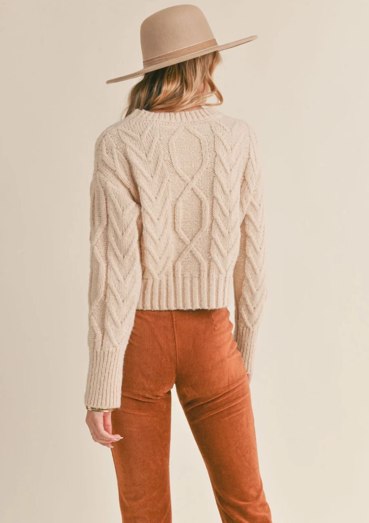 Bloom of Youth Knit Embroidered Sweater