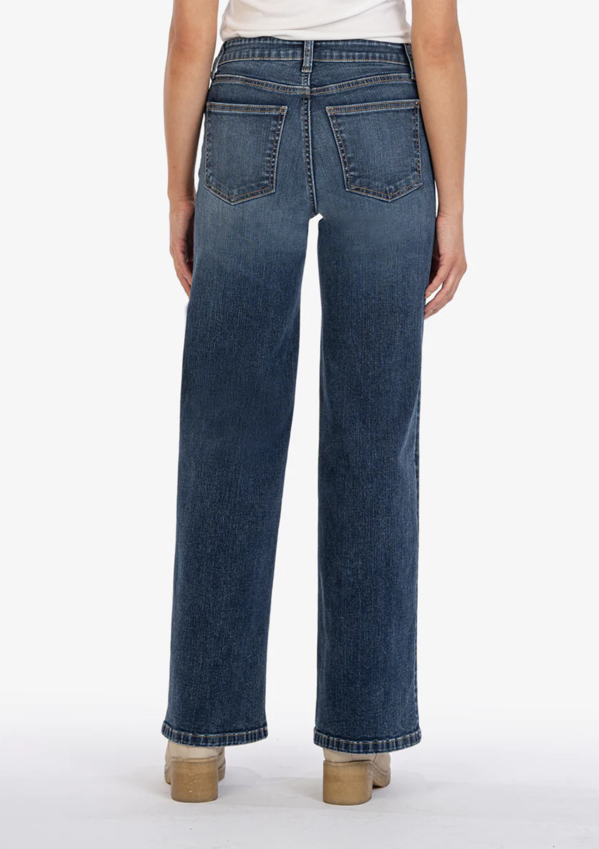 Jean High Rise Wide Leg Palazzo Jeans, Expertise